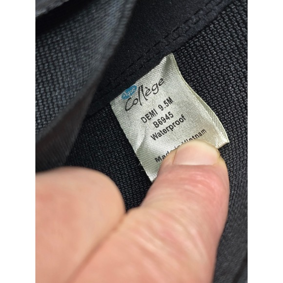 NWB Aqua College Demi Black leather Waterproof Ankle Boots Size‎ 9.5 Chelsea - Picture 5 of 7